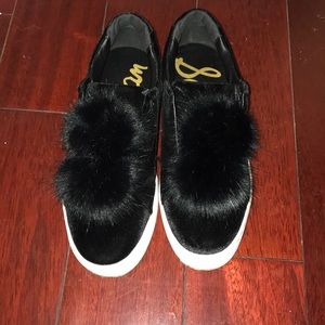 Sam Edelman Women 9.5 Black Slip Ons